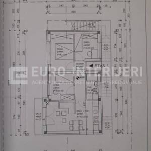 Zagreb, Gornji Bukovac, Salopekova ul., zgrada s dva stana 125 m2 ROH BAU