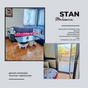 Zagreb, Malešnica, ul. M. Tartaglie, trosoban stan 78 m2 + loggia