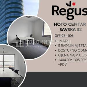 Zagreb, Trešnjevka, zakup ureda 6 radnih mjesta