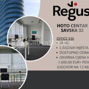 Zagreb, Trešnjevka, zakup ureda 6 radnih mjesta
