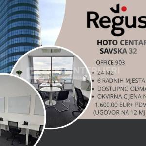 Zagreb, Trešnjevka, zakup ureda 6 radnih mjesta