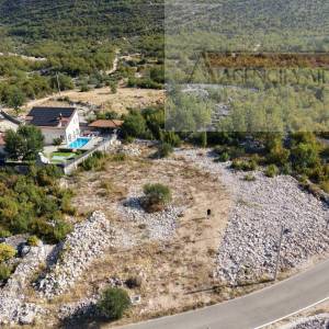 Zagvozd 2001 m2 građevinsko zemljište panoramski pogled - novo!