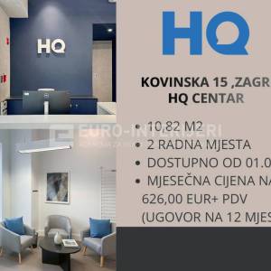 Zakup poslovnog prostora - Zagreb - Jankomir - 2 radna mjesta