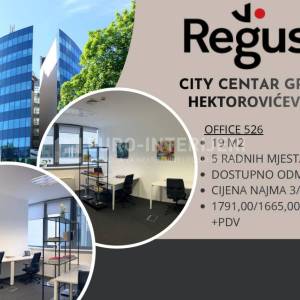 ZAKUP UREDA - ZAGREB, GRAND CENTAR Hektorovićeva
