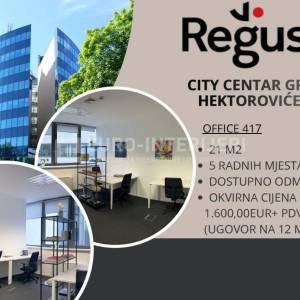ZAKUP UREDA - ZAGREB, GRAND CENTAR Hektorovićeva