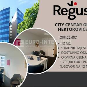 ZAKUP UREDA - ZAGREB, GRAND CENTAR Hektorovićeva