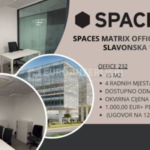 ZAKUP UREDA - ZAGREB, Matrix Office Park na Slavonskoj aveniji