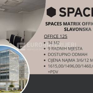 ZAKUP UREDA - ZAGREB, Matrix Office Park na Slavonskoj aveniji