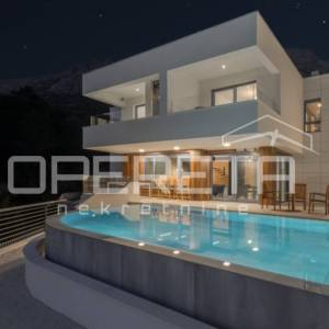 BAŠKA VODA | Luksuzna vila s 5★, SPA centrom i pogledom na more
