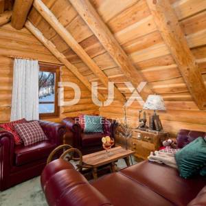 Gorski kotar, Kupjak, drvena samostojeća vila, 220 m2, bazen i wellness