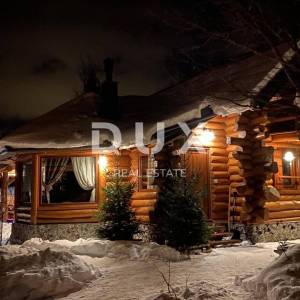 Gorski kotar, Kupjak, drvena samostojeća vila, 220 m2, bazen i wellness