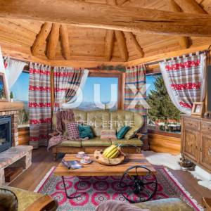 Gorski kotar, Kupjak, drvena samostojeća vila, 220 m2, bazen i wellness