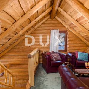 Gorski kotar, Kupjak, drvena samostojeća vila, 220 m2, bazen i wellness