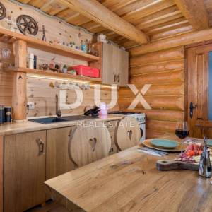 Gorski kotar, Kupjak, drvena samostojeća vila, 220 m2, bazen i wellness