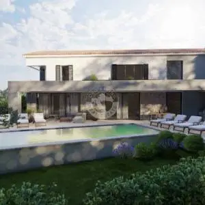 Hrvatska, Istra, Poreč, Valentići – Luksuzna Vila s bazenom, saunom i pogledom na more – 1.026 m² zemljišta