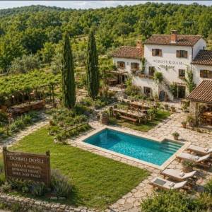 ISTARSKA VILA S BAZENOM I 4.000 m² ZEMLJIŠTA –  OPRTALJ