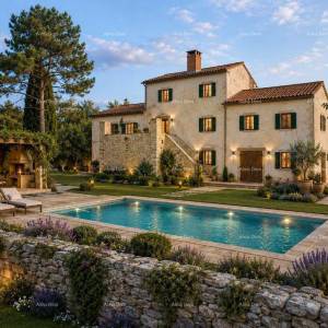 ISTARSKA VILA S BAZENOM I 4.000 m² ZEMLJIŠTA –  OPRTALJ