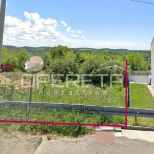 Istra, Buje – Atraktivno zemljište s panoramskim pogledom na more