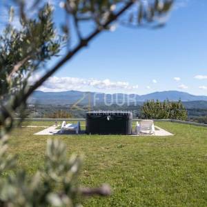 Istra, Buzet, luksuzna vila s bazenom