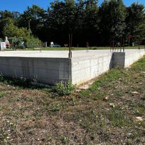 ISTRA, LABIN - Građevinsko zemljište sa započetom gradnjom 