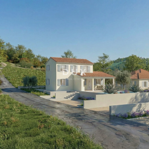 ISTRA, PIĆAN - Moderna vila s bazenom u mirnom selu