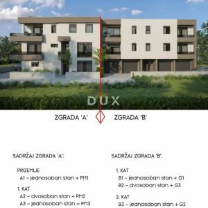 Istra, Pula, 2-sobni stan, 54.97m2, privatna garaža, novogradnja