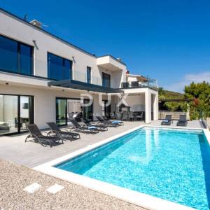 Istra, Rabac, kuća, 237 m², novogradnja, pogled na more