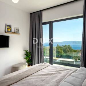 Istra, Rabac, kuća, 237 m², novogradnja, pogled na more