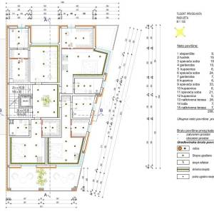 Istra, Rovinj, kuća, 836,04 m2, roh-bau, idejni projekt