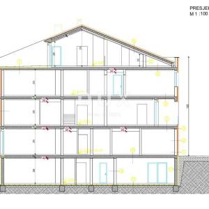 Istra, Rovinj, kuća, 836,04 m2, roh-bau, idejni projekt