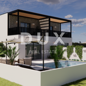 Istra, Umag – Dvojna kuća s bazenom, novogradnja 147m²