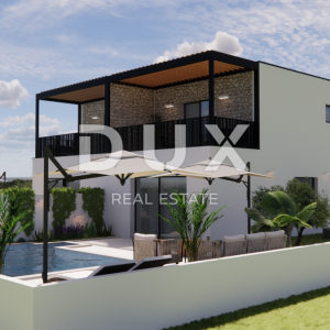 Istra, Umag – Dvojna kuća s bazenom, novogradnja 147m²
