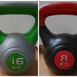 Komplet girja (Kettlebell) Ring Sport – 16 kg i 8 kg