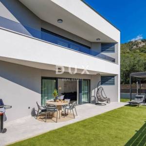Krk, Draga Bašćanska, 2-sobni stan, 64 m2, vrt, jacuzzi