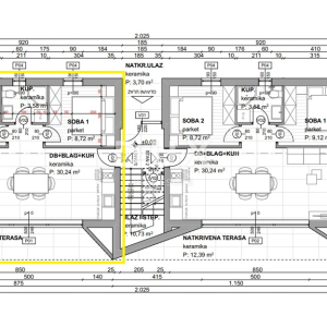 Krk, Draga Bašćanska, dvosobni stan 62 m2, vrt, jacuzzi, najam