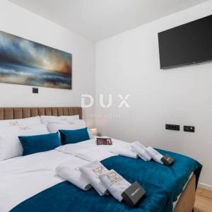 Krk, Draga Bašćanska, dvosobni stan 62 m2, vrt, jacuzzi, najam
