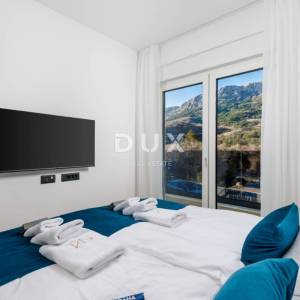 Krk, Draga Bašćanska, dvosobni stan 62 m2, vrt, jacuzzi, najam