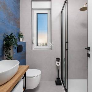 Krk, Draga Bašćanska, dvosobni stan 62 m2, vrt, jacuzzi, najam