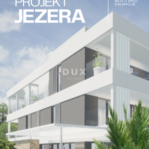 Murter, Jezera, penthouse, 109,41 m2, pogled na more
