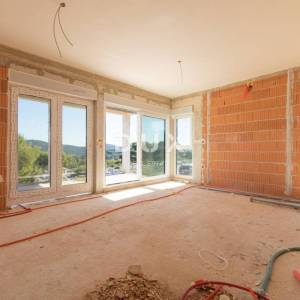 Murter, Jezera, trosobni stan, 79 m2, pogled na more