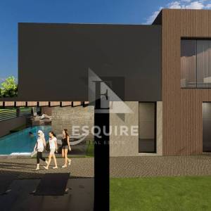 MURVICA DONJA - Građevinsko zemljište s projektom - 709m2