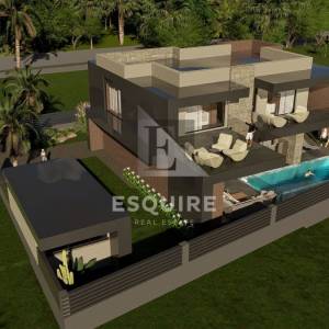MURVICA DONJA - Građevinsko zemljište s projektom - 709m2