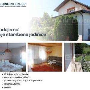 Obiteljska kuća Jakovlje, uredna s urednom okućnicom