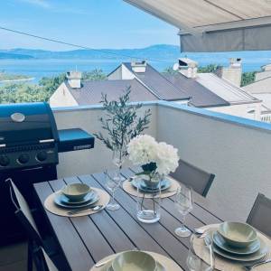 Otok Krk, Njivice - Potpuno namješten stan 79,55 m², 250 m od mora
