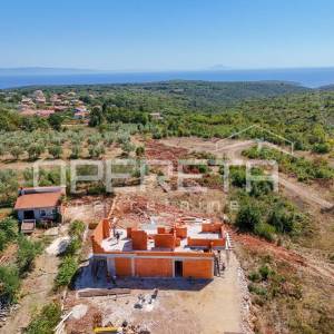 PERUŠKI-ISTRA-Kuća sa otvorenim pogledom na more!!!