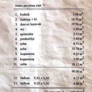 PODMURVICE – Moderan 3S+DB stan s dva parkirna mjesta