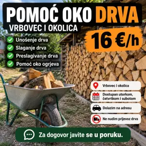  POMOĆ OKO DRVA - VRBOVEC I OKOLICA