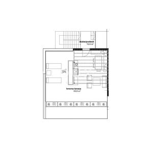 Istra, Poreč, stan, 73 m2, krovna terasa, pogled, parking