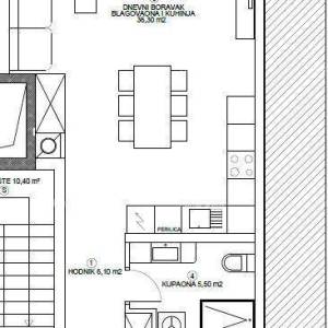 PULA,  NOVOGRADNJA, STAN 80,7 m² S TERASOM I PARKIRNIM MJESTOM