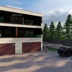 PULA,  NOVOGRADNJA, STAN 80,7 m² S TERASOM I PARKIRNIM MJESTOM